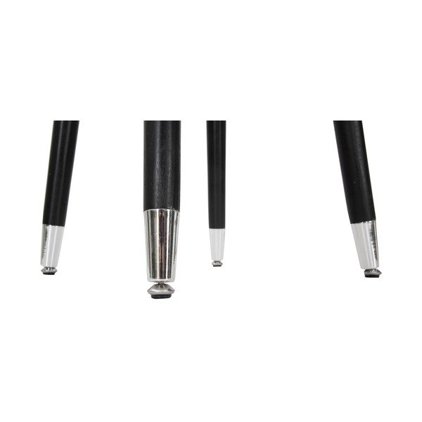 Szary tapicerowany hoker (wysokość siedziska 74 cm) Paris – Mauro Ferretti-image-4