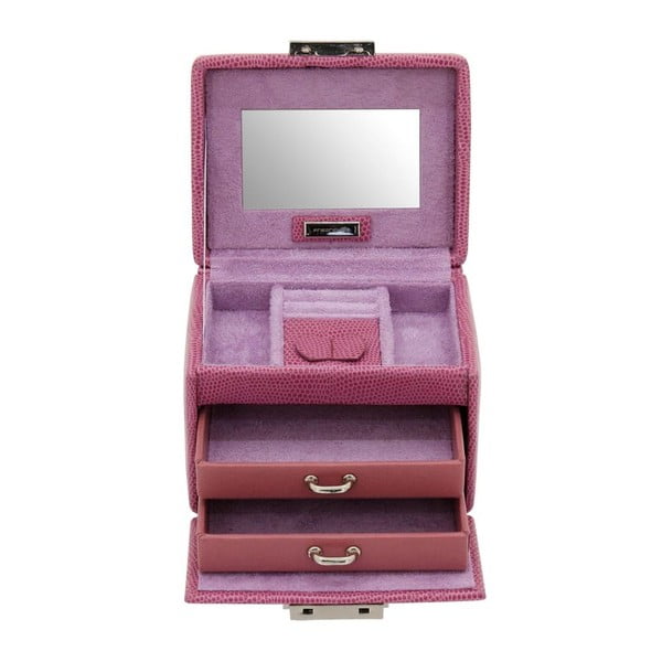 Szkatułka na biżuterię Candy Light Purple, 12x9,5x9 cm