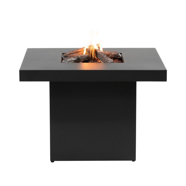 Czarny kominek gazowy COSI Cosibrixx, 90x61 cm-image-2