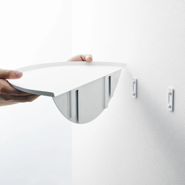 Biała metalowa półka 40 cm Tower – YAMAZAKI-image-4