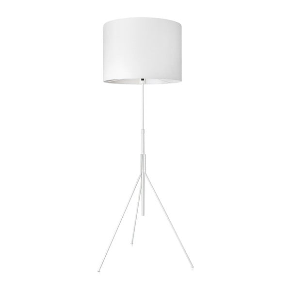 Biała lampa stojąca Markslöjd Sling, ø 52 cm