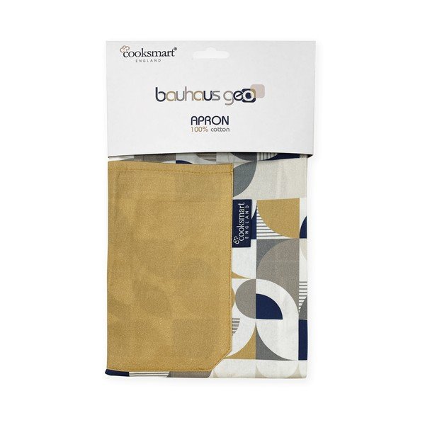 Bawełniany fartuch Bauhaus Geo – Cooksmart ®-image-1