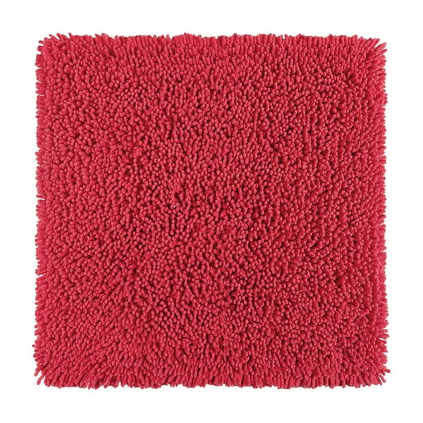 Dywanik łazienkowy Nevada 60x60 cm, czerwony
