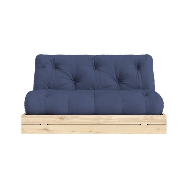 Ciemnoniebieska rozkładana sofa 145 cm Flip – Karup Design