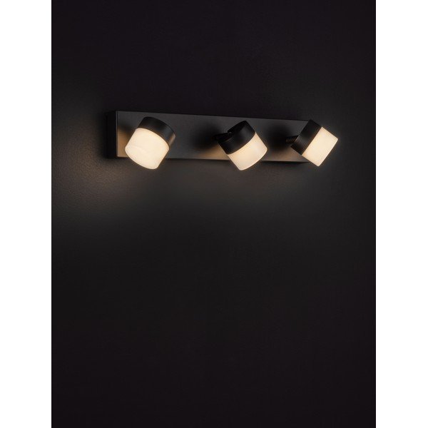 Aluminiowy kinkiet LED w kolorze matowej czerni Teko – Nova Luce-image-3