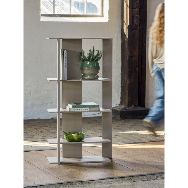 Szary regał 64x120x29 cm Norvida – Bloomingville-image-1