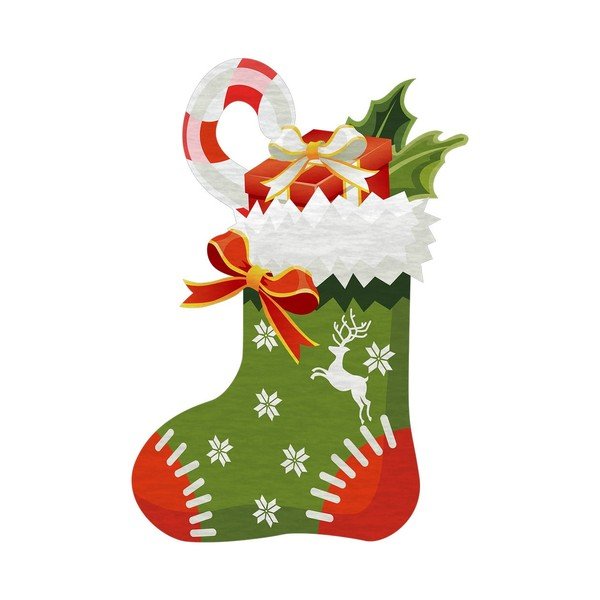 Dywan Vitaus Christmas Sock With Sweets, 60x100 cm