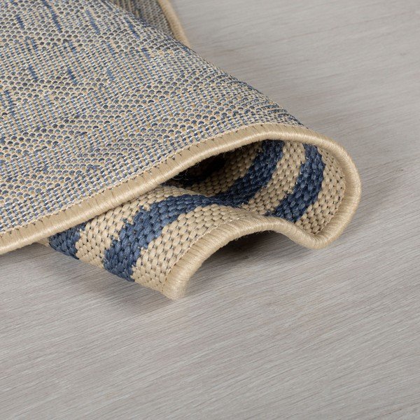 Niebiesko-beżowy okrągły dywan odpowiedni na zewnątrz ø 160 cm Moretti – Flair Rugs-image-4