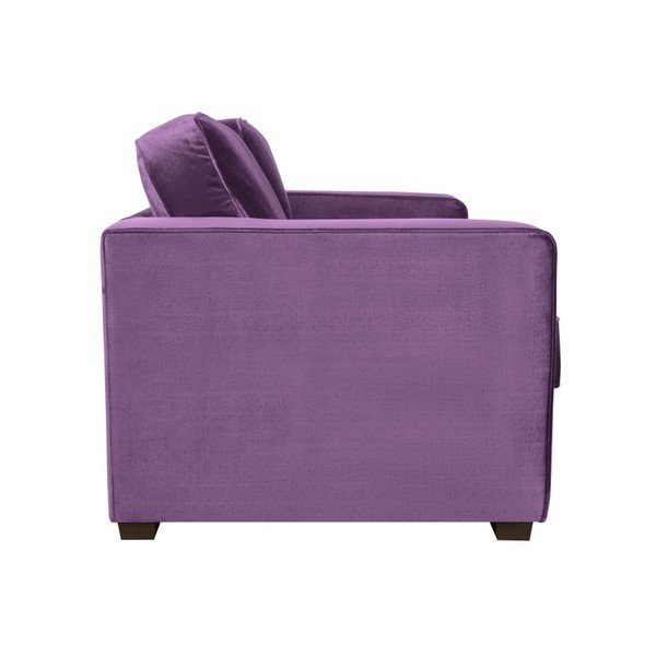 Fioletowa sofa 2-osobowa Cosmopolitan Design Denver-image-2