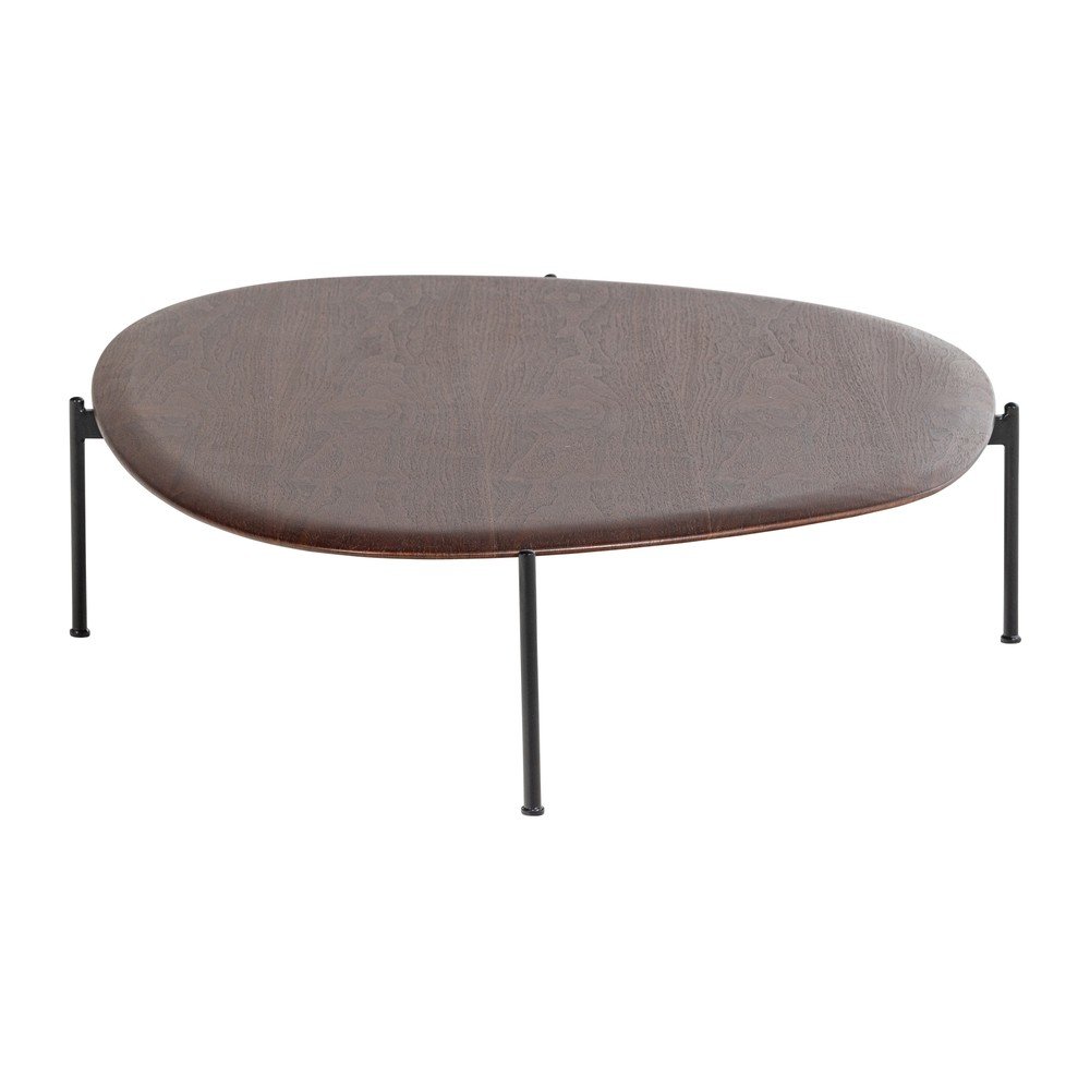 Stolik w ciemnym naturalnym kolorze 97x121 cm Kota – WOOOD (zdjęcie 4)