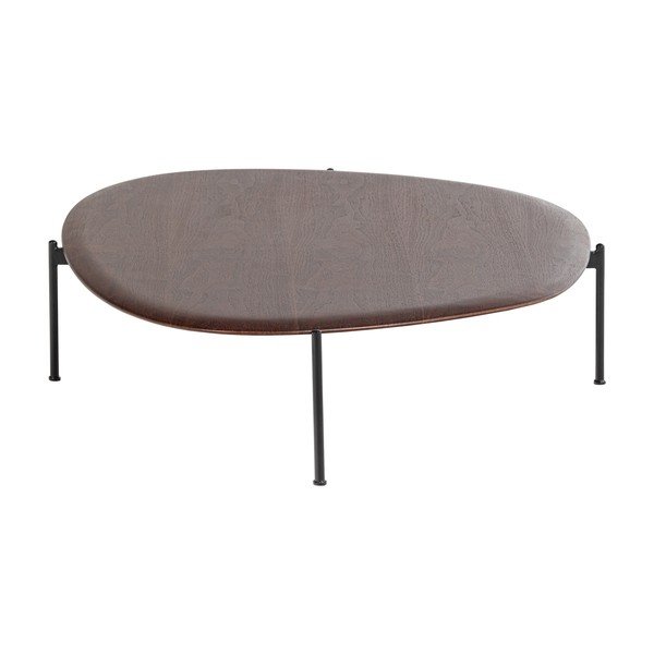 Stolik w ciemnym naturalnym kolorze 97x121 cm Kota – WOOOD-image-4