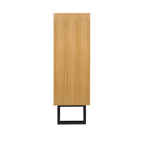 Komoda w dekorze drewna dębowego Woodman Camden Herringbone-image-3