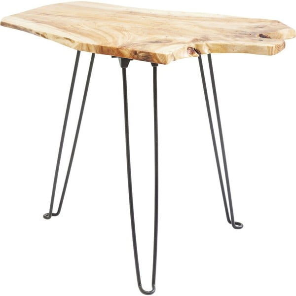 Stolik z blatem z drewna jodłowego Kare Design Art Factory