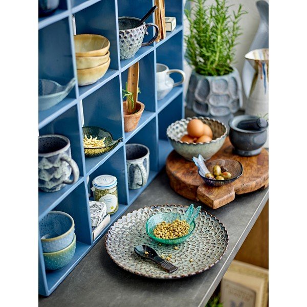 Szare kamionkowe talerze zestaw 4 szt. ø 26,5 cm Katrina – Bloomingville-image-2