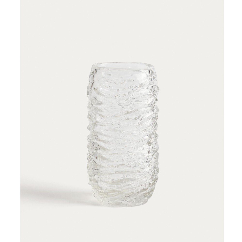Szklany wazon (wysokość 30 cm) Vorma – Kave Home (zdjęcie 5)