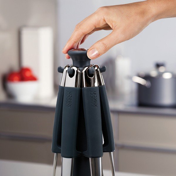Obrotowy stojak na akcesoria kuchenne Elevate Steel 100 Carousel-image-1