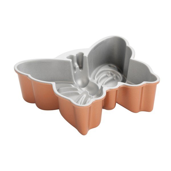 Forma na babkę w kształcie motyla w kolorze miedzi Nordic Ware Butterfly, 2,1 l-image-1