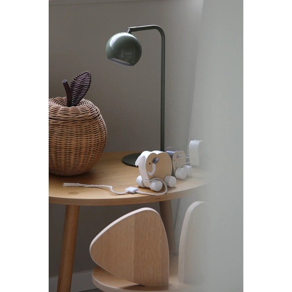 Zielona lampa stołowa z metalowym kloszem (wysokość 39,5 cm) Pop – Markslöjd-image-3