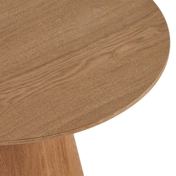 Stolik w dekorze dębu ø 60 cm Tango – Furnhouse-image-3