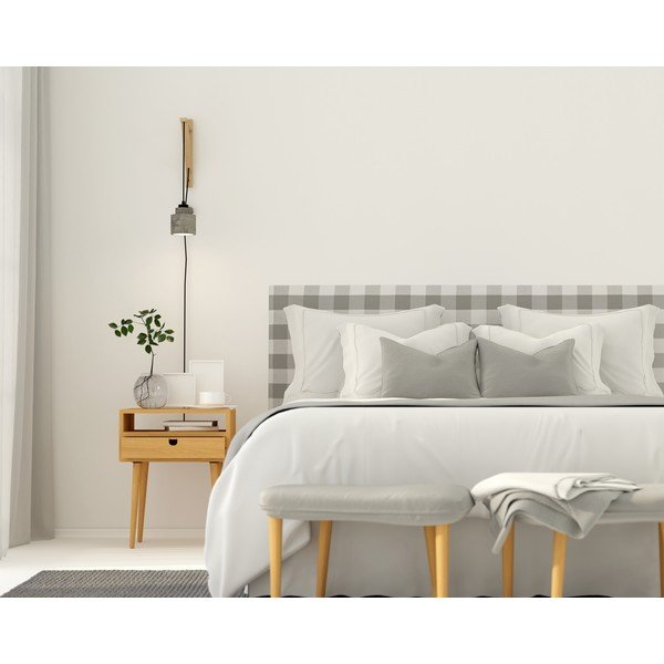 Szary tapicerowany zagłówek 165x52 cm Billie – Really Nice Things-image-1