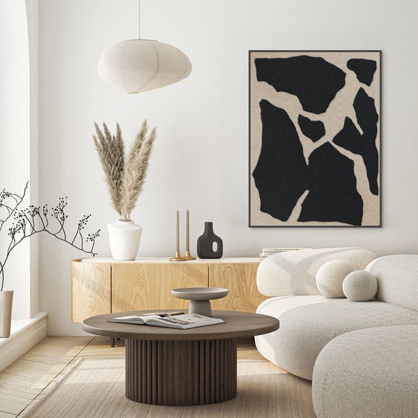 Obraz 3D z ramą w zestawie/akustyczny 90x120 cm Soundgarden 1 – Malerifabrikken-image-1