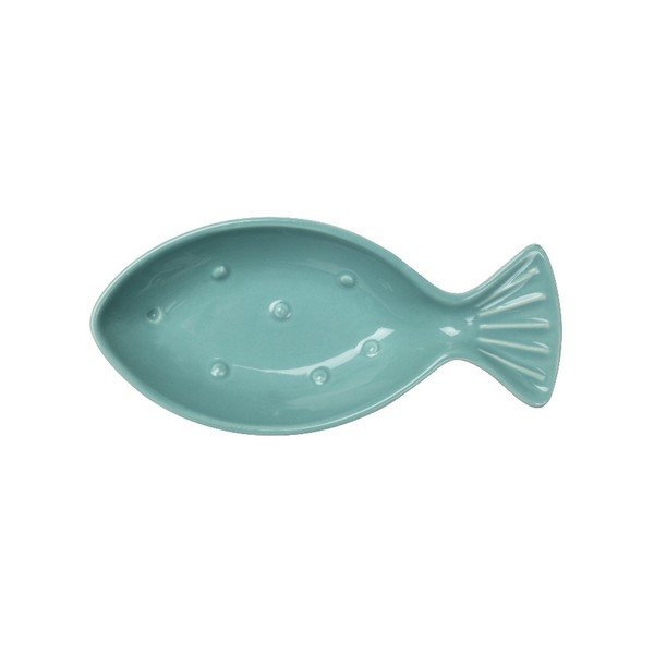 Turkusowy ceramiczny stojak na łyzkę T&G Woodware Ocean