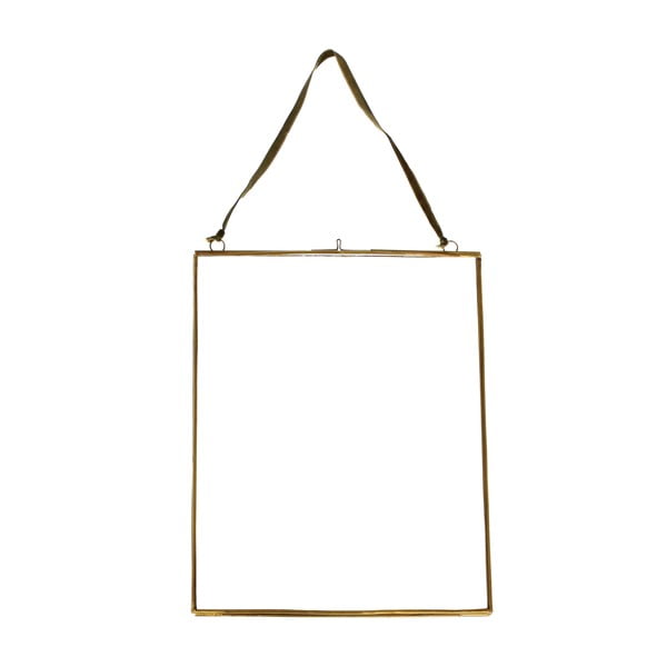 Metalowa ramka stojąca w kolorze złota 20x37,5 cm – Rex London
