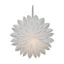 Biała świąteczna dekoracja Star Trading Clipp, ø 60 cm