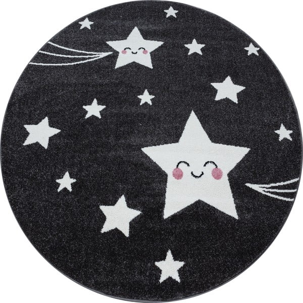 Szary dywan dziecięcy ø 120 cm Kids – Ayyildiz Carpets