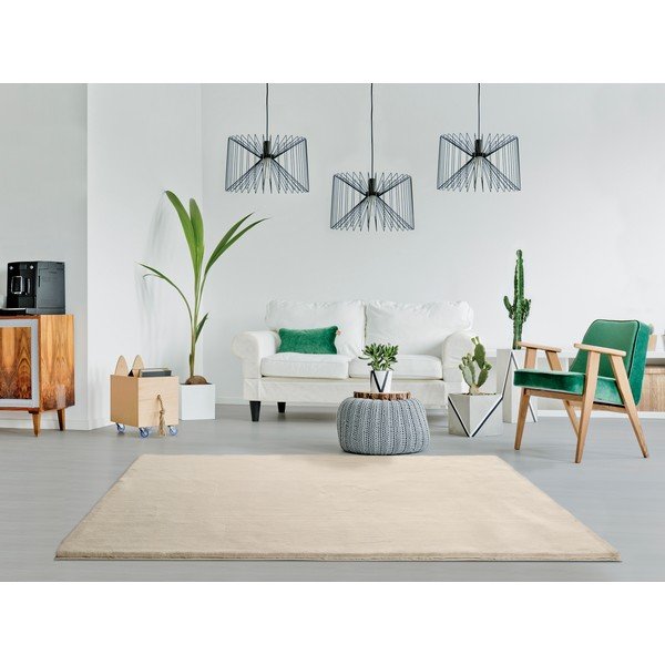 Beżowy dywan Universal Fox Liso, 160x230 cm-image-1