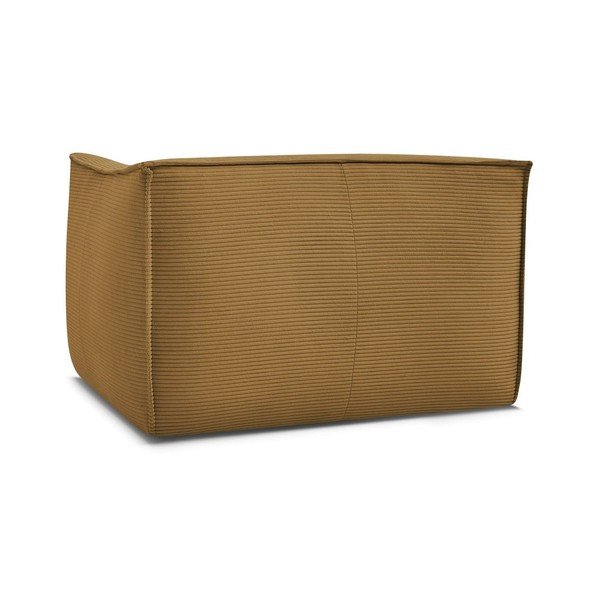 Musztardowy sztruksowy fotel Giorgia – Bobochic Paris-image-3