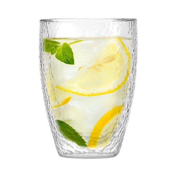 Szklany kubek do latte/z podwójną ścianką 350 ml Allessia – Vialli Design-image-2