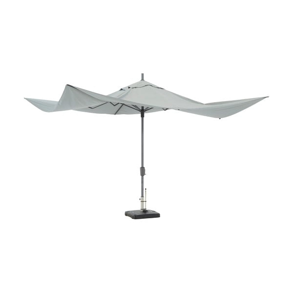 Szary parasol ogrodowy 300x400 cm Rectangle − Madison-image-3