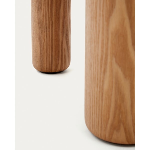 Okrągły stół w dekorze jesionu ø 120 cm Mailen – Kave Home-image-1