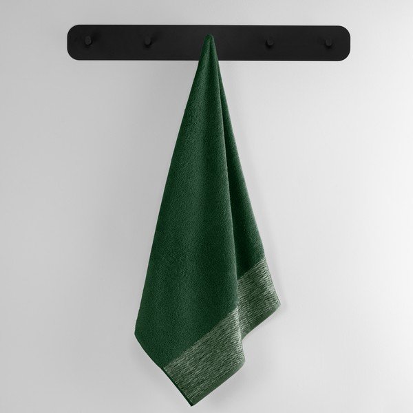 Zielony bawełniany ręcznik frotte 50x90 cm Aria – AmeliaHome-image-1