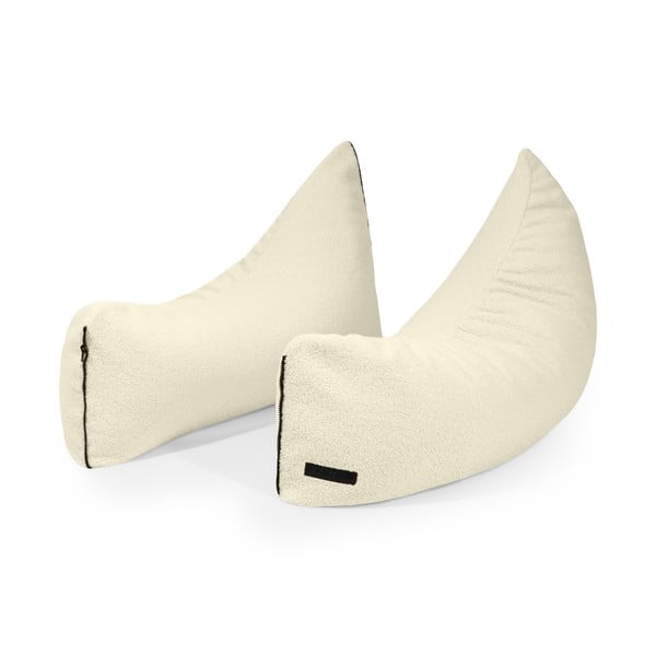 Brązowy dziecięcy worek do siedzenia z materiału bouclé Clip Clap 90 – SLOWDOWN-image-3