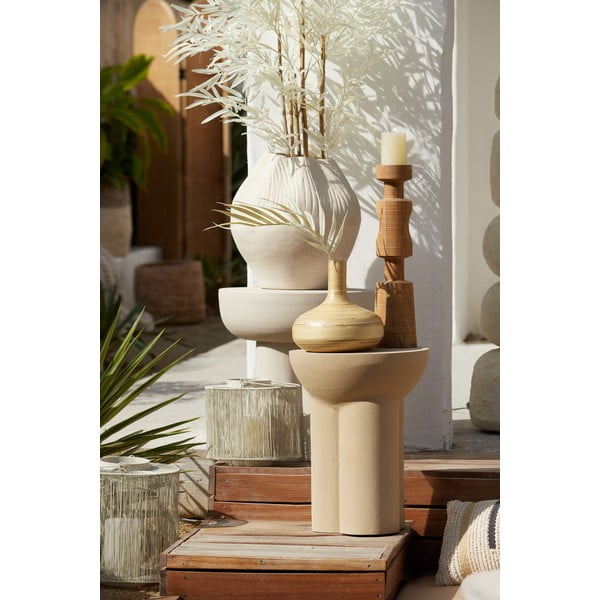 Metalowy okrągły stolik ø 46 cm Mikola – Light & Living-image-1