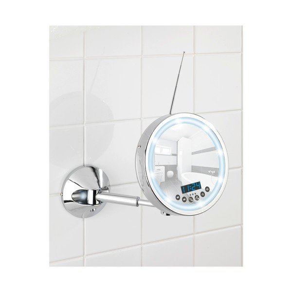 Kosmetyczne lusterko ścienne z oświetleniem LED i radiem Wenko Imperial-image-2