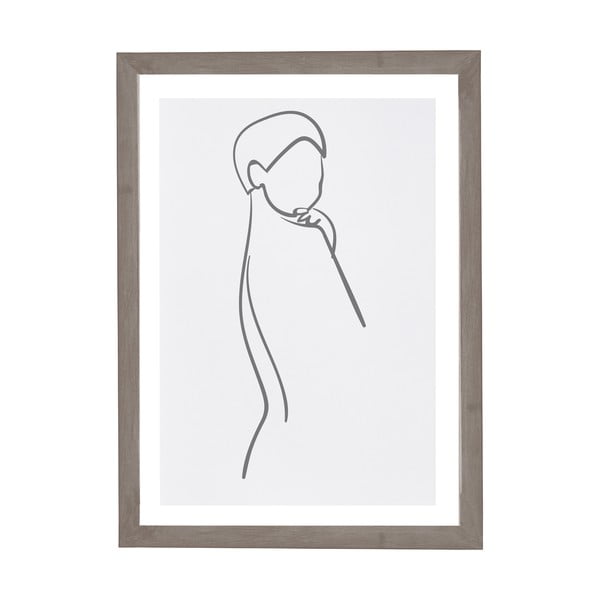 Obraz w ramie Surdic Woman Body, 30x40 cm