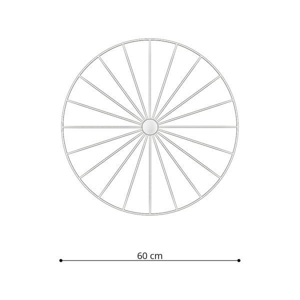 Czarna lampa sufitowa ø 60 cm Soho – Sollux-image-4