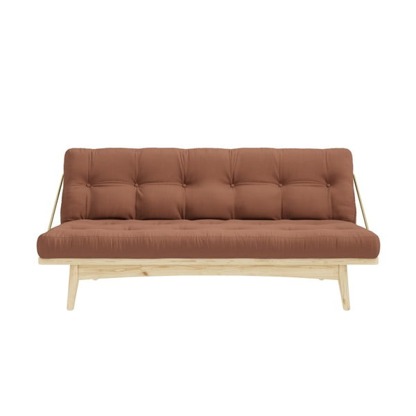 Sofa wielofunkcyjna Karup Design Folk Clear/Clay Brown