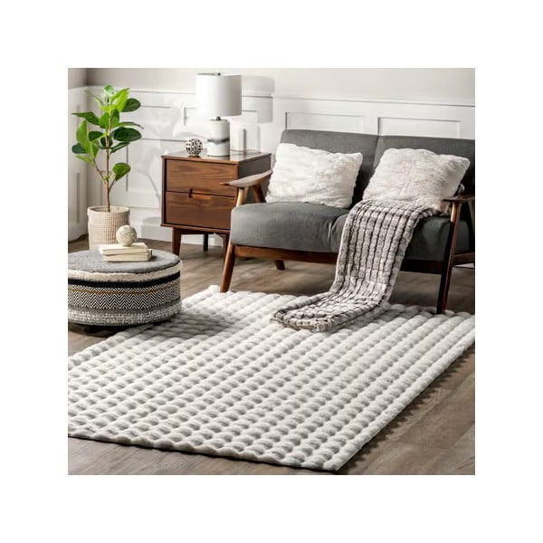 Biały dywan odpowiedni do prania 150x230 cm Bubble White – Mila Home-image-4