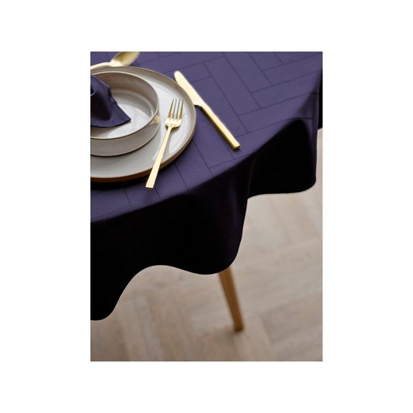 Adamaszkowy obrus ø 180 cm Tiles Damask – Södahl-image-1