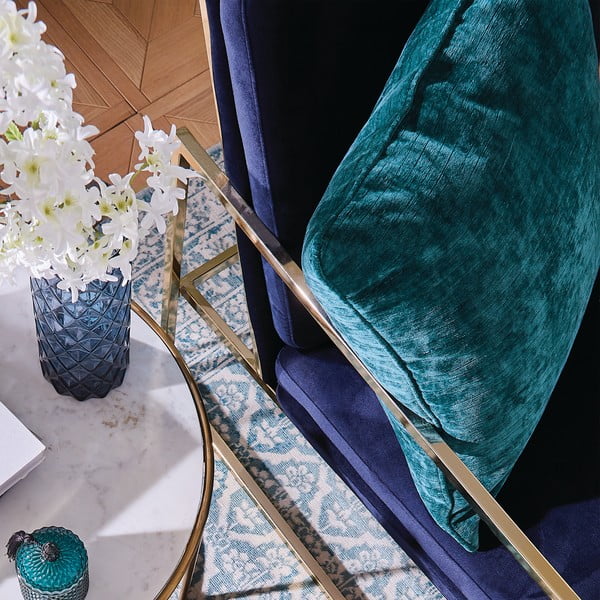 Poduszka dekoracyjna z szenilu 55x55 cm Selene Luxury Chenille – Hyperion-image-3