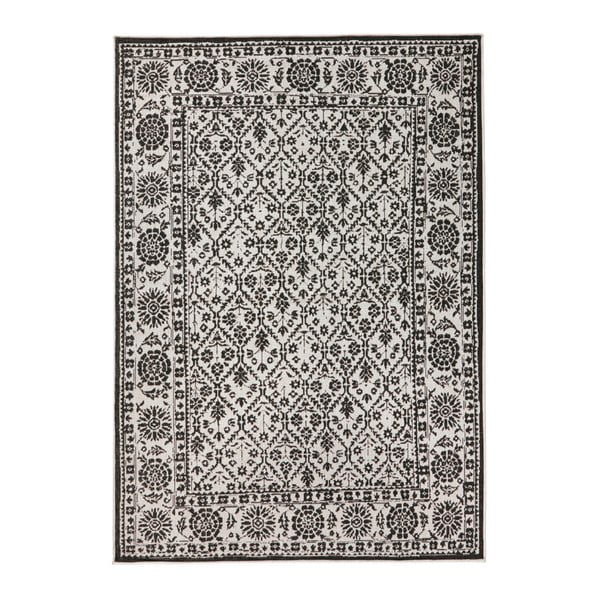 Czarno-biały dywan dwustronny Bougari Curacao, 120x170 cm