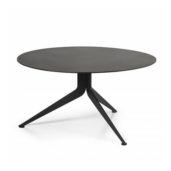 Czarny metalowy okrągły stolik ø 78 cm Daley – Spinder Design