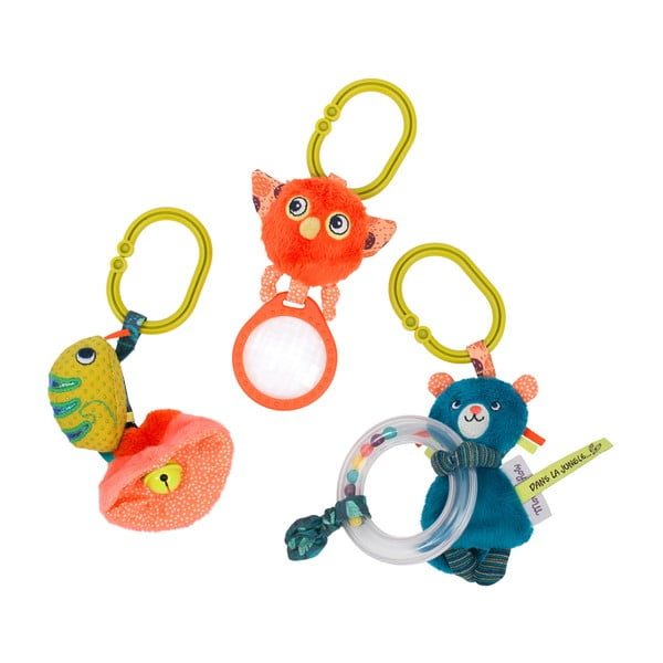 Wisząca zabawka dla dziecka Chameleon – Moulin Roty-image-2