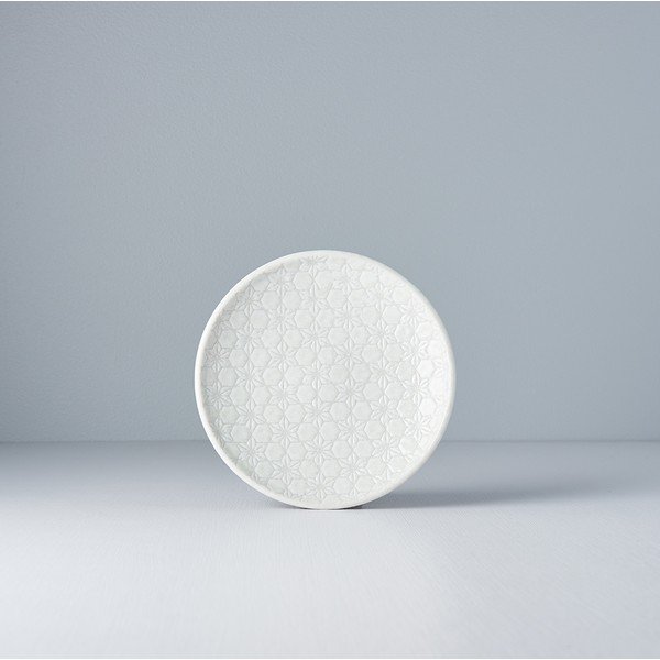 Biały talerz ceramiczny MIJ Star, ø 17 cm-image-3