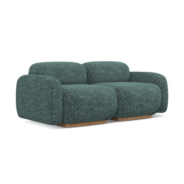 Turkusowa sofa modułowa 190 cm Ailani – Makamii-image-2