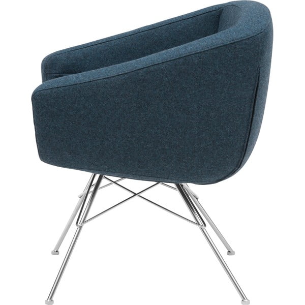 Ciemnoniebieski fotel Softline Aiko-image-3